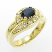 K18YG サファイヤリング20％引き