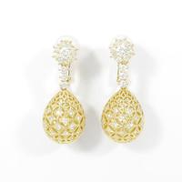 K18YG ダイヤモンドイヤリング20％引き