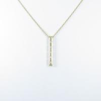 K18YG ダイヤモンドネックレス