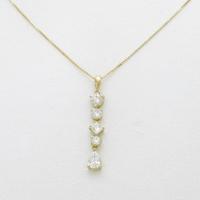 K18YG ダイヤモンドネックレス20％引き