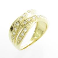 K18YG ダイヤモンドリング