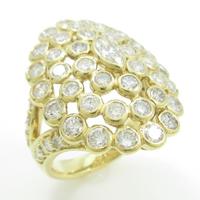 K18YG ダイヤモンドリング20％引き