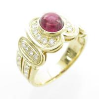 K18YG ルビーリング20％引き