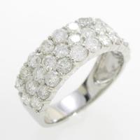 PT ハーフエタニティ パヴェ ダイヤモンドリング20％引き