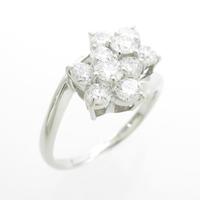 PT フラワー ダイヤモンドリング