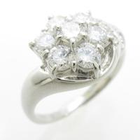 PT フラワー ダイヤモンドリング20％引き