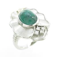 PT／K18YG エメラルドリング