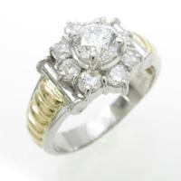 PT／K18YG ダイヤモンドリング30％引き