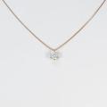 【ジュエリー在庫処分】【リメイク】K18PG ダイヤモンドネックレス 0．333ct・J・SI2・EXT・H＆C25％引き