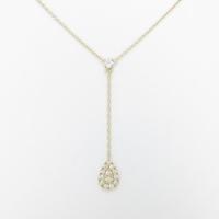 【リメイク】K18YG ダイヤモンドネックレス