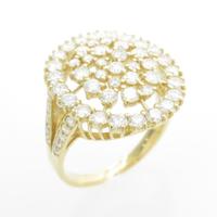 【リメイク】K18YG ダイヤモンドリング