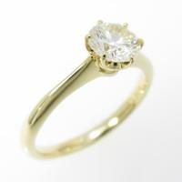 【リメイク】K18YG ダイヤモンドリング 0．502ct・VLY・SI1・VERYGOOD5％引き