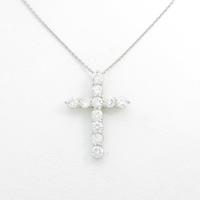 【リメイク】PT クロス ダイヤモンドネックレス