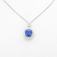 【リメイク】PT サファイヤネックレス