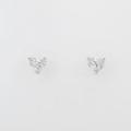 【リメイク】ST／プラチナダイヤモンドピアス 0．300ct・0．306ct・F・SI2?I1・ハートシェイプ20％引き