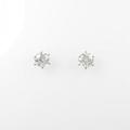 【リメイク】ST／プラチナダイヤモンドピアス 0．518ct・0．521ct・D・SI1・VG