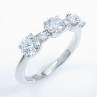 【リメイク】プラチナダイヤモンドリング 0．913ct・D・VS1?2・VERYGOOD
