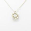 【新品】K18YG ダイヤモンドネックレス 0．436ct・H・SI2・GOOD