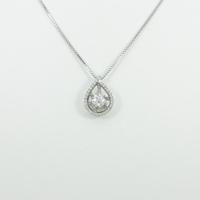 【新品】プラチナダイヤモンドネックレス 0．292ct・F・SI2・VERYGOOD