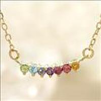 【送料無料】Jeunefille-ジュヌフィーユ-K10イエローゴールドアミュレットリバーシブルネックレス