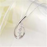 【送料無料】ジェムケリーK18ホワイトゴールドダイヤモンドネックレス