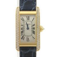 カルティエ WB701251 タンクアメリカン YG／2D クォーツ