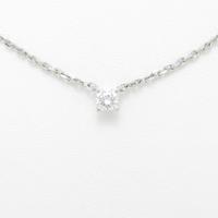 カルティエ ダイヤモンドネックレス 0．26ct・E・VS2