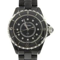 シャネル H1625 J12 33mmセラミック・12P クォーツ