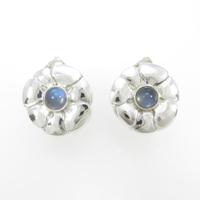 ジョージ ジェンセン ムーンストーンイヤリング