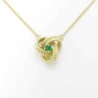 ティファニー エメラルドペンダント