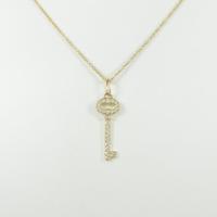 ティファニー ヴィンテージ オーバル キー ミニ ネックレス