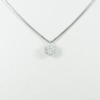 プラチナダイヤモンドネックレス 0．508ct・H・SI2・GOOD