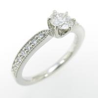 プラチナダイヤモンドリング 0．352ct・D・VS2・3EXT H＆C