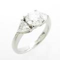 プラチナダイヤモンドリング 1．035ct・D・VS1・GOOD10％引き