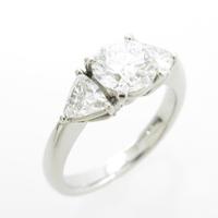 プラチナダイヤモンドリング 1．035ct・D・VS1・GOOD10％引き