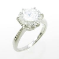 プラチナダイヤモンドリング 2．561ct・H・SI2・GOOD10％引き