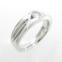 K14WG ダイヤモンドリング