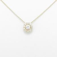 K18YG ダイヤモンドネックレス