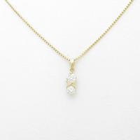 K18YG ダイヤモンドネックレス