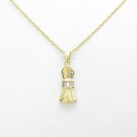 K18YG ダイヤモンドネックレス