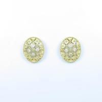 K18YG ダイヤモンドピアス