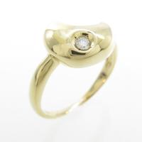 K18YG ムーン ダイヤモンドリング10％引き