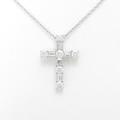 PT クロス ダイヤモンドネックレス