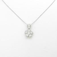 PT フラワー ダイヤモンドネックレス