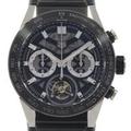 タグ・ホイヤー カレラ・キャリバーホイヤー02Tフライングトゥールビヨンクロノ TI 自動巻