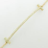 ティファニー Tスマイル ブレスレット