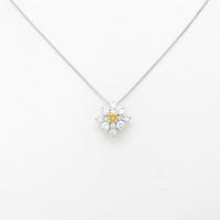 プラチナダイヤモンドネックレス 0．075ct・FVOY・SI2