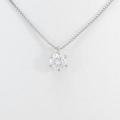 プラチナダイヤモンドネックレス 0．506ct・F・SI2・GOOD