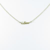 アーカー プチエクリチュール ラブ ネックレス