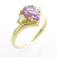 K18YG サファイヤリング